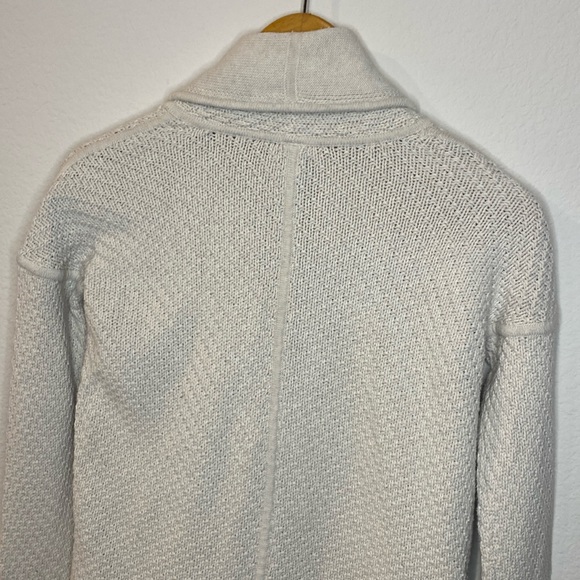 Lululemon Post Practice Women's Heathered Oatmeal Cardigan 2 - Picture 7 of 15